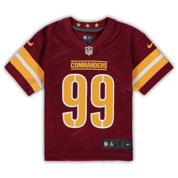 Chase Young Washington Commanders Nike Preschool Game Jersey - Burgundy - Image 2