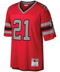Alternative view of Deion Sanders Atlanta Falcons Legacy Replica Jersey - Red