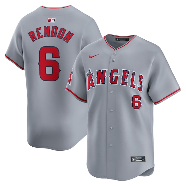 Anthony Rendon Los Angeles Angels Nike Away Limited Player Jersey - Gray/White - Image 2