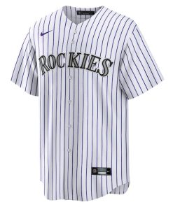 Alternative view of Elias D¨ªaz Colorado Rockies Nike Home  Replica Player Jersey - White