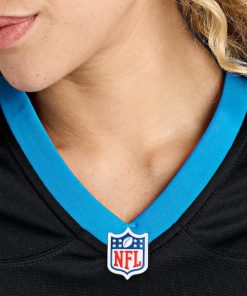 Alternative view of Rico Dowdle Carolina Panthers Nike Women's Team Game Jersey -  Black