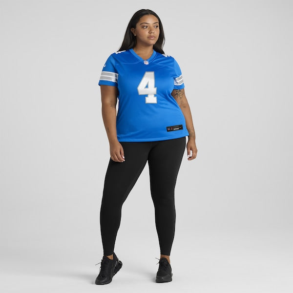 D.J. Reed Detroit Lions Nike Women's Team Game Jersey - Blue - Image 6
