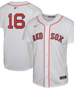 Jarren Duran Boston Red Sox Nike Youth Limited Player Jersey - White