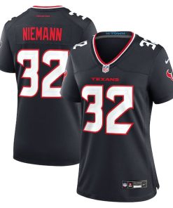 Nick Niemann Houston Texans Nike Women's Team Game Jersey -  Navy