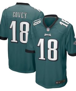 Britain Covey Philadelphia Eagles Nike Home Game Player Jersey - Midnight Green