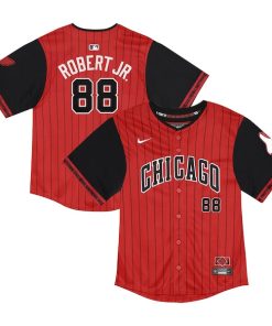 Luis Robert Jr. Chicago White Sox Toddler City Connect 2025 Limited Player Jersey - Red/Black