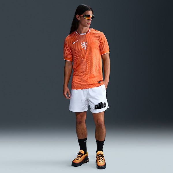 Netherlands Women's National Team Nike 2025/26 Home Replica Jersey - Orange - Image 4