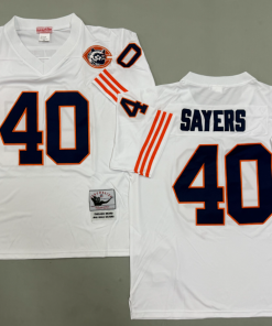 Gale Sayers Chicago Bears Authentic Throwback Retired Player Jersey