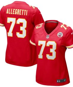 Nick Allegretti Kansas City Chiefs Nike Women's Game Jersey - Red