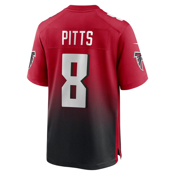 Kyle Pitts Atlanta Falcons Nike Alternate Game Jersey - Red/Black - Image 5
