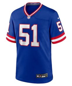 Alternative view of Abdul Carter New York Giants Nike First Round Pick 2nd Alternate Game Jersey - Royal