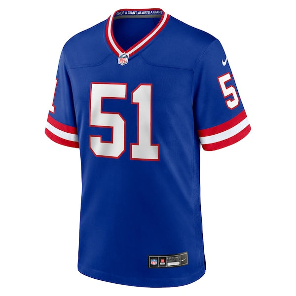 Abdul Carter New York Giants Nike First Round Pick 2nd Alternate Game Jersey - Royal - Image 2