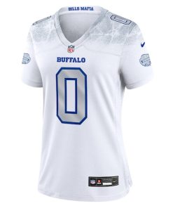 Alternative view of Keon Coleman Buffalo Bills Nike Women's 2025 Rivalries Collection Game Jersey - White