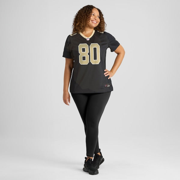Jermaine Jackson New Orleans Saints Nike Women's Game Jersey - Black - Image 9