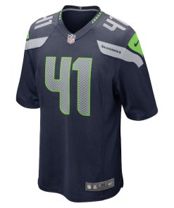 Alternative view of Chris Stoll Seattle Seahawks Nike  Game Jersey - College Navy