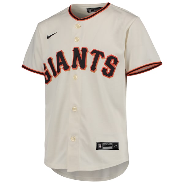Mike Yastrzemski San Francisco Giants Nike Youth Alternate Replica Player Jersey - Cream - Image 2