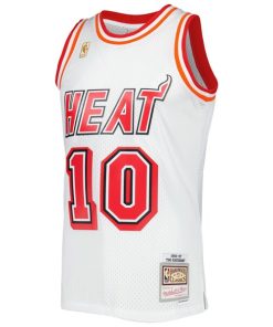 Alternative view of Tim Hardaway Miami Heat  Hardwood Classics Swingman Jersey - White