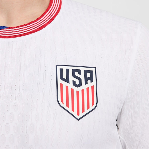 USMNT Nike 2024 Home Authentic Jersey - White - Image 3