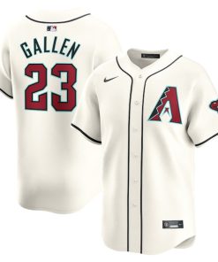 Zac Gallen Arizona Diamondbacks Nike Home Limited Player Jersey - White