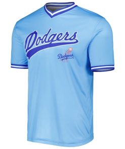 Alternative view of Los Angeles Dodgers Stitches Cooperstown Collection Team Jersey - Light Blue