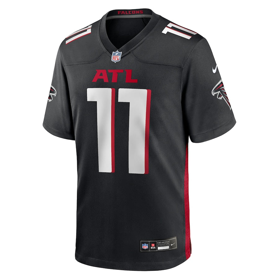 Jalon Walker Atlanta Falcons Nike 2025 NFL Draft First Round Pick Game Jersey - Black - Image 2