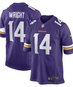 Ryan Wright Minnesota Vikings Nike Game Player Jersey - Purple