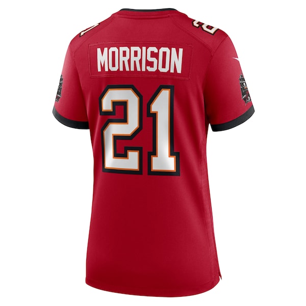 Benjamin Morrison Tampa Bay Buccaneers Nike Women's Team Game Jersey - Red - Image 3