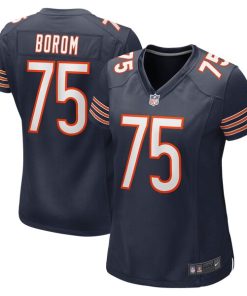 Larry Borom Chicago Bears Nike Women's Game Jersey - Navy