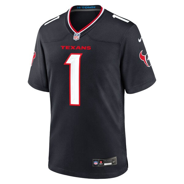 Houston Texans Nike #1 Dad Game Jersey - Navy - Image 2