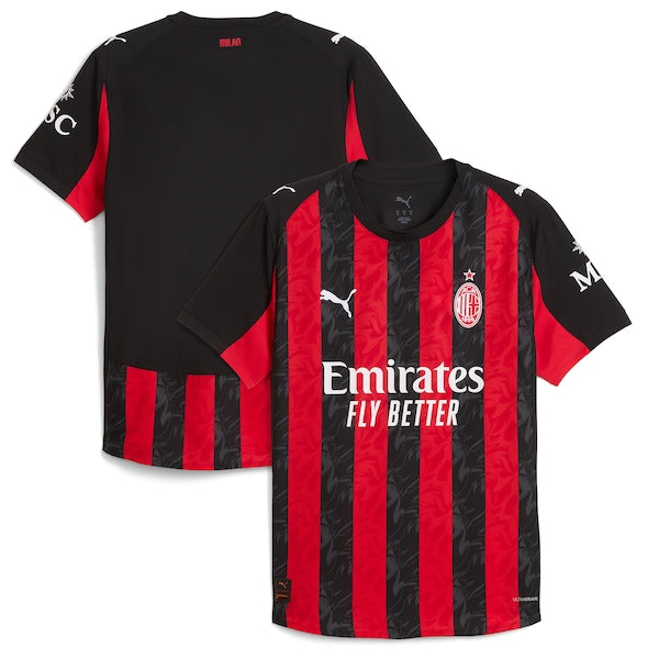 AC Milan Puma 2025/26 Home Authentic Jersey - Red/White - Image 3