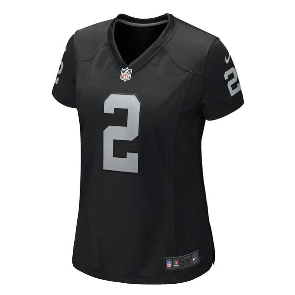 Daniel Carlson Las Vegas Raiders Nike Women's Game Jersey - Black - Image 3