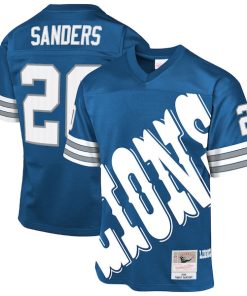 Barry Sanders Detroit Lions  Youth 1996 Throwback Fashion Jersey - Blue