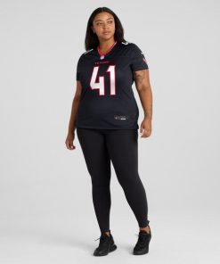 Alternative view of Gregory Junior Houston Texans Nike Women's Team Game Jersey -  Navy