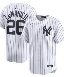 DJ LeMahieu New York Yankees Nike Home Limited Player Jersey - White