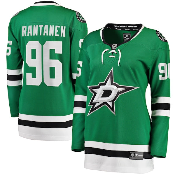 Mikko Rantanen Dallas Stars Women's Home Breakaway Player Jersey - Kelly Green