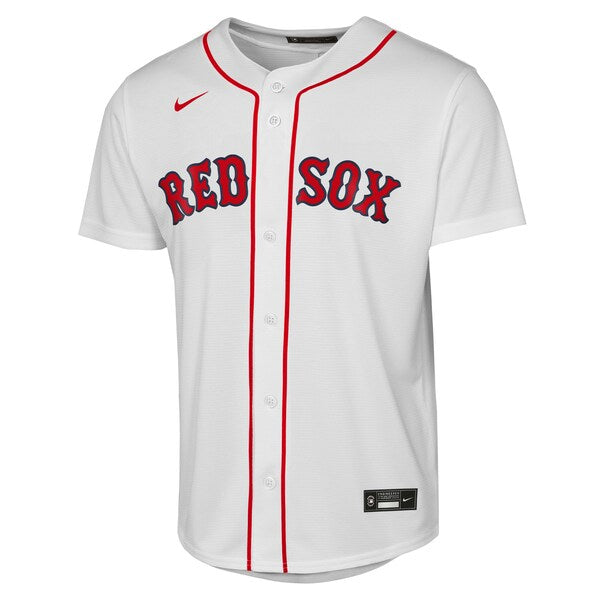 Rafael Devers Boston Red Sox Nike Youth Home Replica Player Jersey - White - Image 2