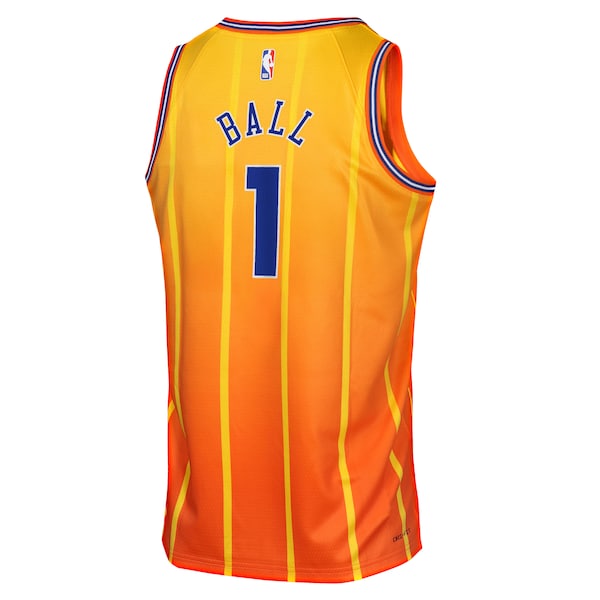 LaMelo Ball Charlotte Hornets Nike Youth 2025/26 City Edition Swingman Jersey - Orange - Image 2