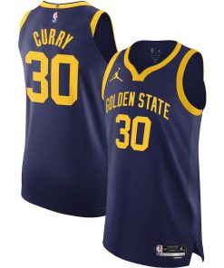 Stephen Curry Golden State Warriors Jordan Brand Authentic Player Jersey - Statement Edition - Royal