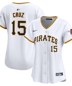 Oneil Cruz Pittsburgh Pirates Nike Women's Home Limited Player Jersey - White