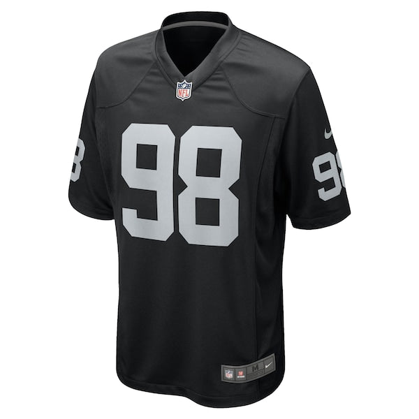 Maxx Crosby Las Vegas Raiders Nike Game Jersey - Black - Image 2