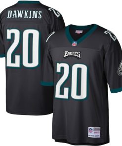 Brian Dawkins Philadelphia Eagles Legacy Replica Jersey - Black/Green