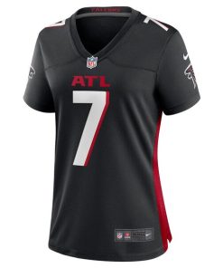 Alternative view of Bijan Robinson Atlanta Falcons Nike Women's Player Jersey - Black