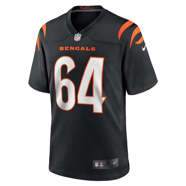 Ted Karras Cincinnati Bengals Nike Game Player Jersey - Black - Image 2