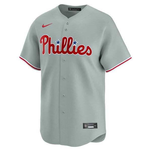 Philadelphia Phillies Nike Away Limited Jersey - Gray - Image 2