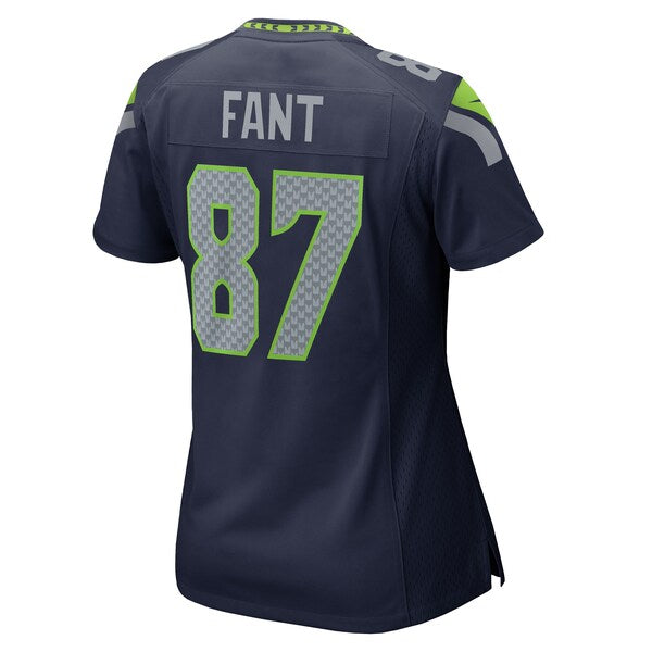 Noah Fant Seattle Seahawks Nike Women's Team Game Jersey - College Navy - Image 4