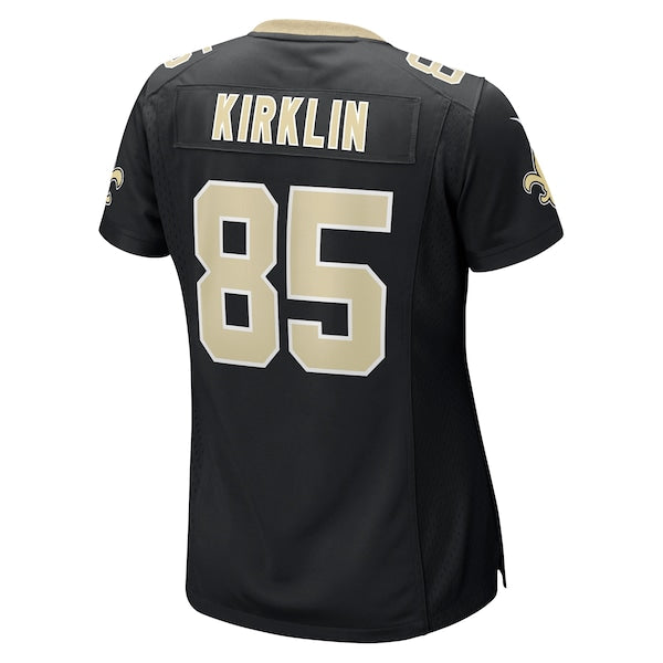 Jontre Kirklin New Orleans Saints Nike Women's Team Game Jersey - Black - Image 3