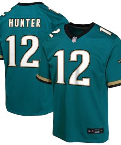 Travis Hunter Jacksonville Jaguars Nike Youth Alternate Game Jersey - Teal