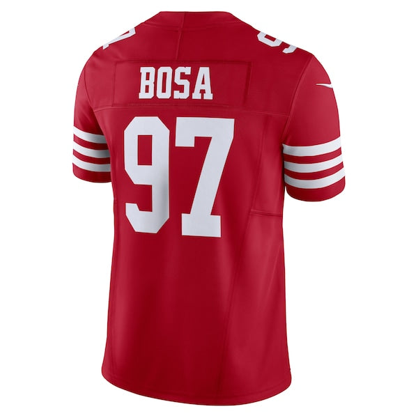 Nick Bosa San Francisco 49ers Nike Vapor F.U.S.E. Limited Jersey - Scarlet - Image 3