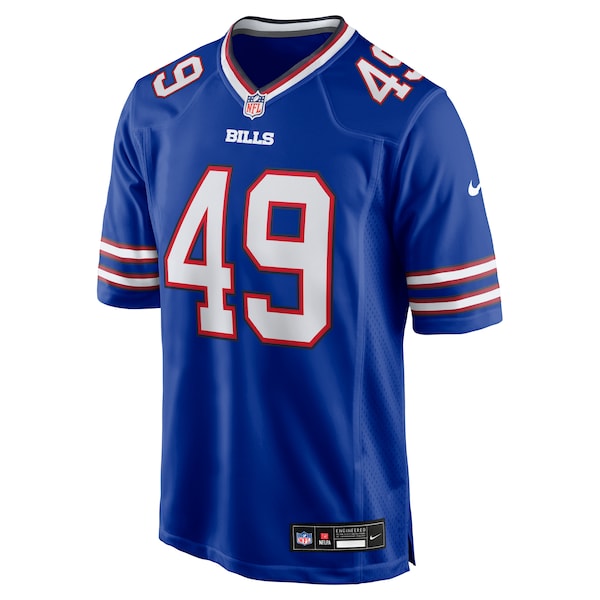 Keonta Jenkins Buffalo Bills Nike Team Game Jersey - Royal - Image 2