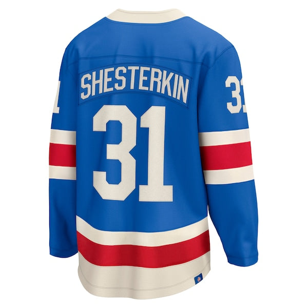 Igor Shesterkin New York Rangers Centennial Breakaway Jersey - Blue - Image 3